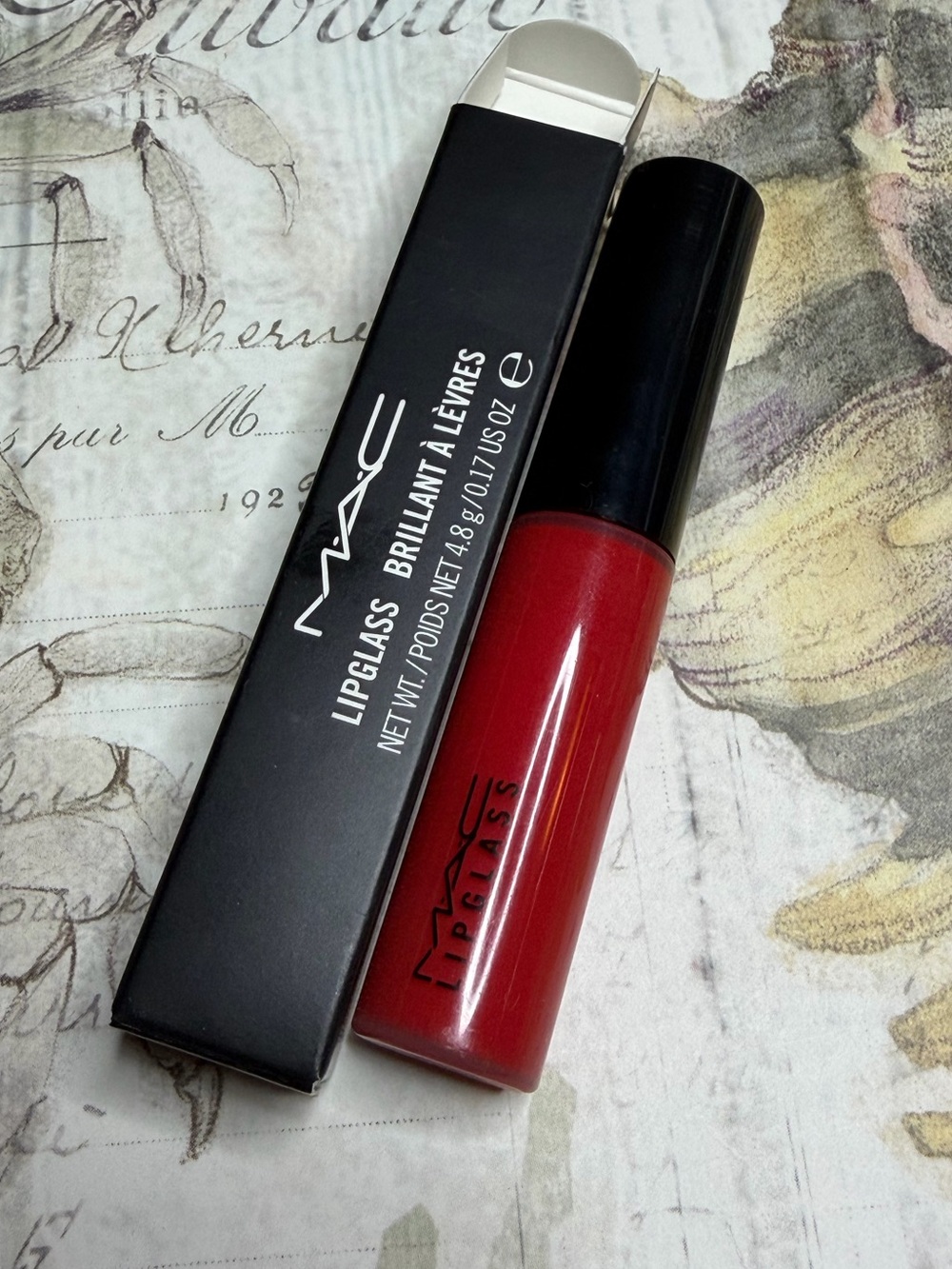 MAC COSMETICS BNIB CHANCE ENCOUNTER lipgloss lipglass VERY RARE